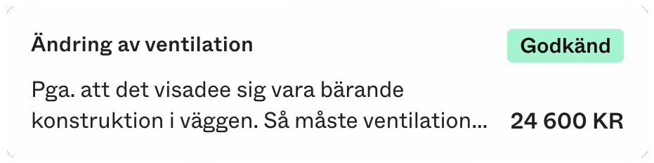 Ändringsorder godkänd i Dealight