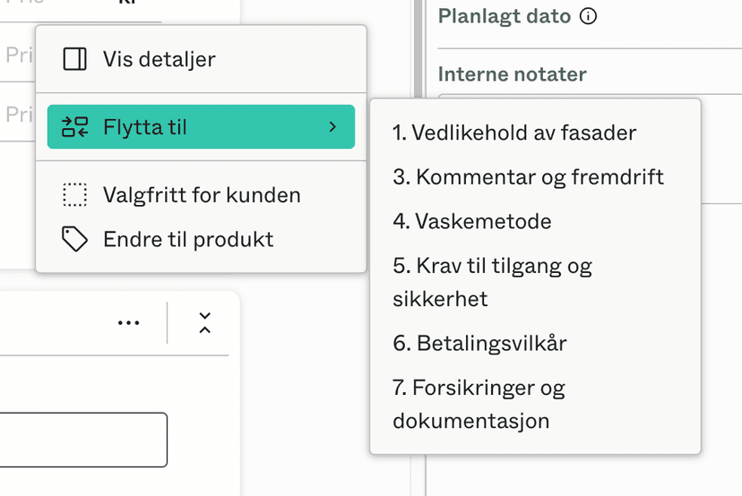 Flytta uppgifter enklare